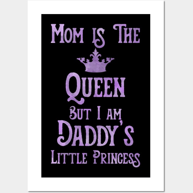 Daddy's Princess Wall Art by LebensART